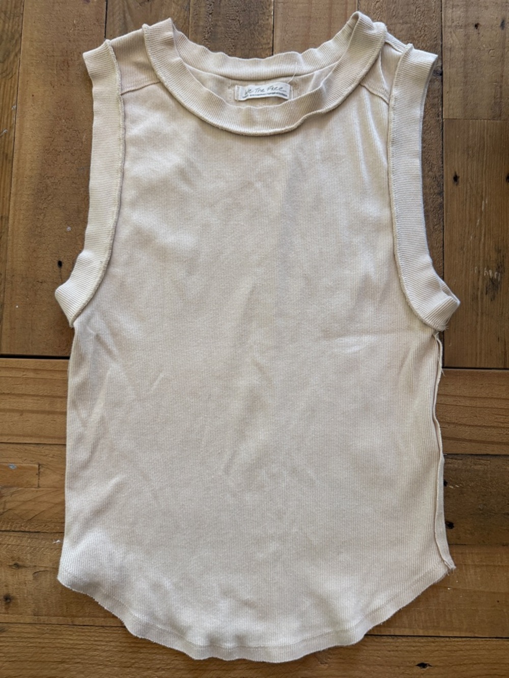We The Free Ribbed Tank Top - Cream
Free People